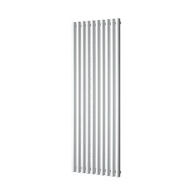 Plieger Designradiator Trento 1357 Watt Middenaansluiting 180x59 cm Zilver Metallic