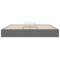 Bedframe zonder matras 180x200 cm stof donkergrijs - thumbnail