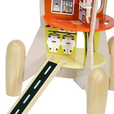 Classic World world houten bouw raket, 51dlg.