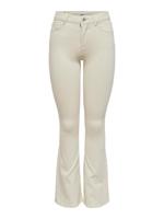 Only Onlblush Mid Flared Dnm Dot019 Noos 15230778 Flare Ecru - thumbnail