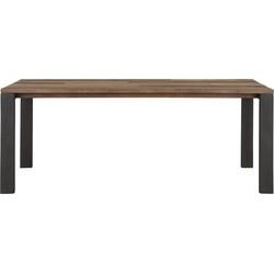 DTP Home Eettafel 'Tracks' Teakhout, 250 x 90cm
