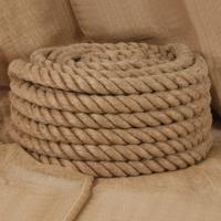 VidaXL Touw 10 m lang 40 mm dik jute - thumbnail