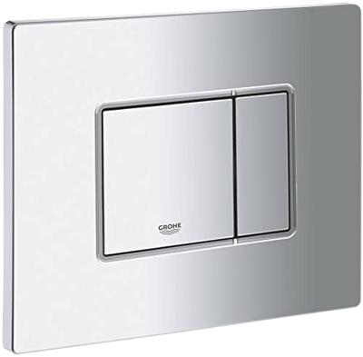 Bedieningsplaat DF GROHE Solido Even 2-Knops Chroom Bedieningsplaat DF GROHE Solido Even 2-Knops Chroom