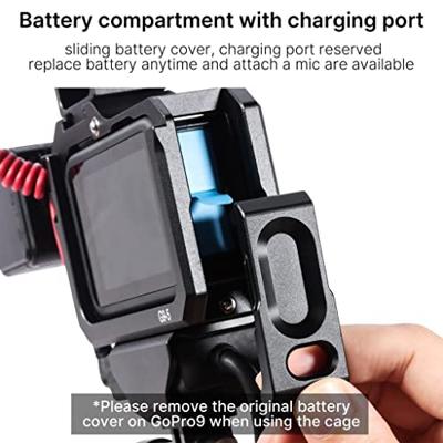 Ulanzi GoPro Hero 9,10,11,12 en 13 vlog cage metaal G9-5