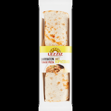 Lezziz Lahmacun Turkse Pizza met Kip Kebab 240 g bij Jumbo Lezziz Lahmacun Turkse Pizza met Kip Kebab 240 g bij Jumbo