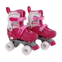 Street Rider rolschaatsen roze verstelbaar, maat 31-34 - thumbnail