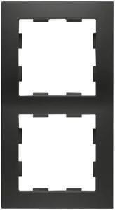 PEHA Badora MAT ZWART inbouw unit UTP CAT6 RJ45 dubbel - 4603610