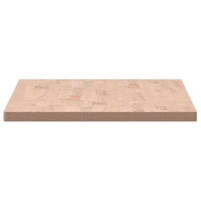 VidaXL Wastafelblad 100x50x2,5 cm massief beukenhout