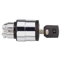 Schneider Electric ZB4BG214 ZB4BG214 (Ø) 22 mm Chroom, Zwart 1 stuk(s) - thumbnail