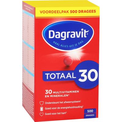 Dagravit Totaal 30 tijdelijk 50 dragees gratis 500 Dragees