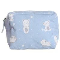 Reistasje DKD Home Decor Blauw Wit Groen Roze polialgodon osos 15 x 6 x 12 cm (2 Stuks) - thumbnail