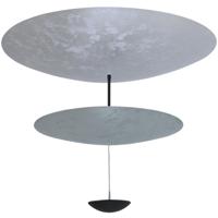 Masterlight PlafondlampZyan zwart met zilver 2-lichts - 5205-38-90-60-DW - thumbnail
