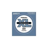 D'Addario PSB028W ProSteel Wound Bass Singles 028 Long Scale Bass Gitaarsnaar - ProSteel 028 - thumbnail