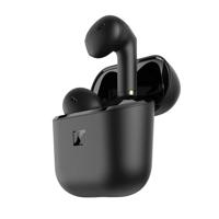 Sennheiser ACCENTUM Open draadloze oordopjes- Oordopjes met open ontwerp, dynamisch geluid en Bluetooth 5.3, IPX4-spatwaterdichtheid, accuduur van 28 uur en USB-C-oplaadcase - Zwart - thumbnail