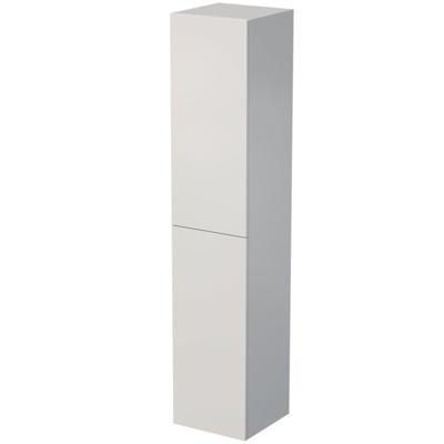 Sub Vito hoge badkamerkast met 2 rechtsdraaiende deuren 35 x 35 x 170 cm, hoogglans wit