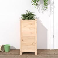 VidaXL Plantenbak 40x40x78 cm massief grenenhout - thumbnail