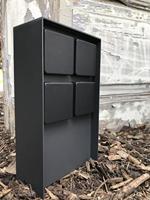 BOLD 11030 Buitenstopcontact 4-voudig Antraciet Zonder kabel - thumbnail