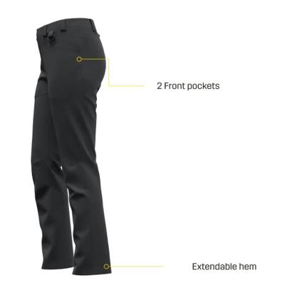 Safety Jogger Damesbroek Kasai | Donkergrijs | Maat 38 - 5401124489019