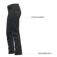 Safety Jogger Damesbroek Kasai | Donkergrijs | Maat 38 - 5401124489019 - thumbnail