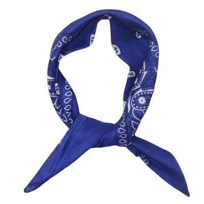 Bandana Rain Drop Kobaltblauw 54 x 54 cm - Katoenen bandana - 54 - 54