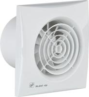 S en P Silent 100 CDZ badkamerventilator met instelbare nalooptimer en bewegingsmelder wit - thumbnail