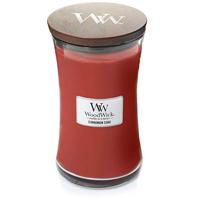 WoodWick large candle cinnamon chai - thumbnail