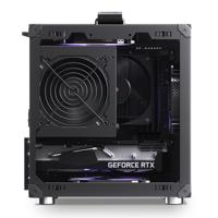 Jonsbo C6 Handle Black Mini-tower Behuizing, Gaming-behuizing, PC-behuizing Zwart - thumbnail