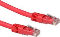 ACT IB1205 LSZH U/UTP CAT6A patchkabel Rood -5 meter - thumbnail