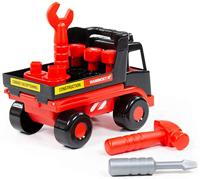 Polesie Mammoet Gereedschapswagen Rood/Zwart - thumbnail