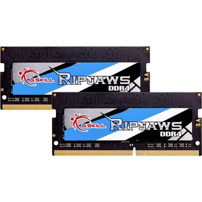 G.Skill Ripjaws Werkgeheugenset voor laptop DDR4 16 GB 2 x 8 GB 2400 MHz 260-pins SO-DIMM CL16-16-16-39 F4-2400C16D-16GRS G.Skill Ripjaws Werkgeheugenset voor laptop DDR4 16 GB 2 x 8 GB 2400 MHz 260-pins SO-DIMM CL16-16-16-39 F4-2400C16D-16GRS