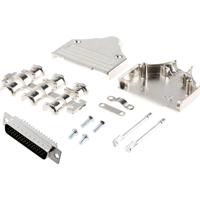 MH Connectors MHDM25-HD44MS-K D-sub female connectorset 180 ° Aantal polen: 25 Soldeerkelk 1 stuk(s) - thumbnail