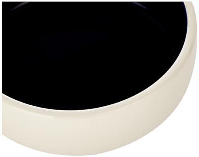 Trixie voerbak kat keramiek creme / blauw