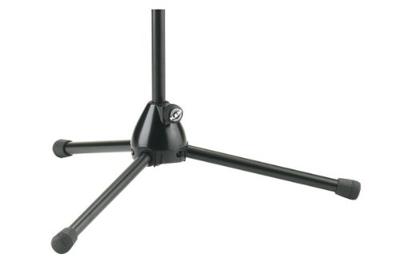 K&M 25680 One Hand microfoonstatief met driepoot zwart