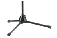 K&M 25680 One Hand microfoonstatief met driepoot zwart - thumbnail