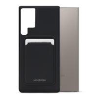 Mobilize Rubber Gelly Card Case Samsung Galaxy S24 Ultra 5G Matt Black - thumbnail