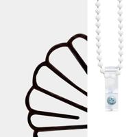 Doucherolgordijn 150x240 cm stofbreedte 146 cm - thumbnail