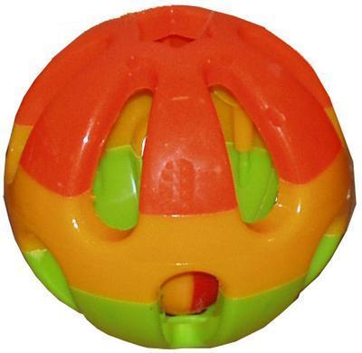 Boon Knaagdierspeelgoed Bal Bel Ø7,5cm - thumbnail