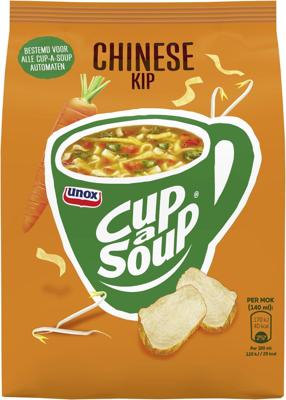 Cup-a-Soup Unox machinezak Chinese kip 140ml Cup-a-Soup Unox machinezak Chinese kip 140ml