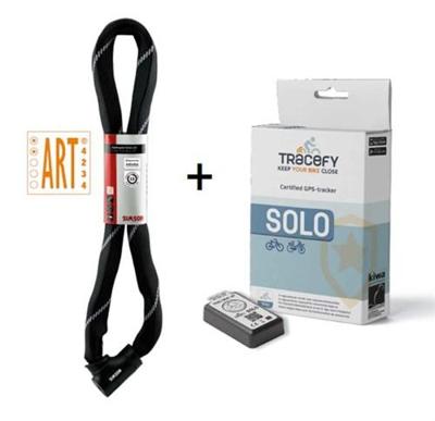 Simson actie veiligheid pakket bold ketting + tracefy solo