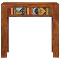 Wandtafel 80x35x75 cm massief acaciahout - thumbnail