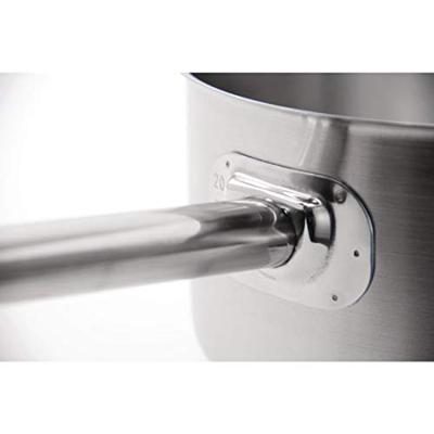 Steelpan RVS Vogue 1.5 liter Steelpan RVS Vogue 1.5 liter