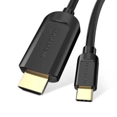 HDMI-Kabel Vention CGUBH 2 m Zwart Gouden