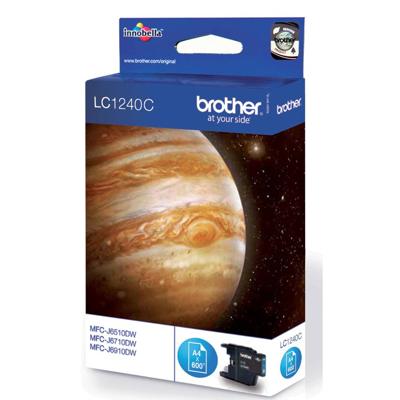 Inktcartridge Brother LC-1240C blauw | 5 stuks Inktcartridge Brother LC-1240C blauw | 5 stuks