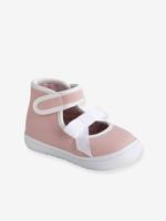 Decoratieve sneakers voor babymeisje nude - thumbnail