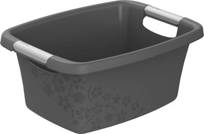 Rotho Flowers Wasmand 25L Antraciet