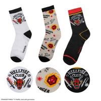 Stranger Things: Hellfire Club Set of 3 Socks - thumbnail