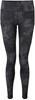 TriDry TR532 Women´s Recycled Perform Full-Length Leggings - Black/Grey Acid Wash - XS