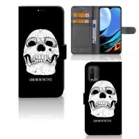 Telefoonhoesje met Naam Xiaomi Redmi 9T | Poco M3 Skull Eyes - thumbnail