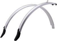 VICTORIA spatbordset fender set 28" silver - thumbnail
