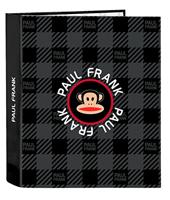 Ringmap Paul Frank Campers Zwart A4 (27 x 33 x 6 cm) - thumbnail